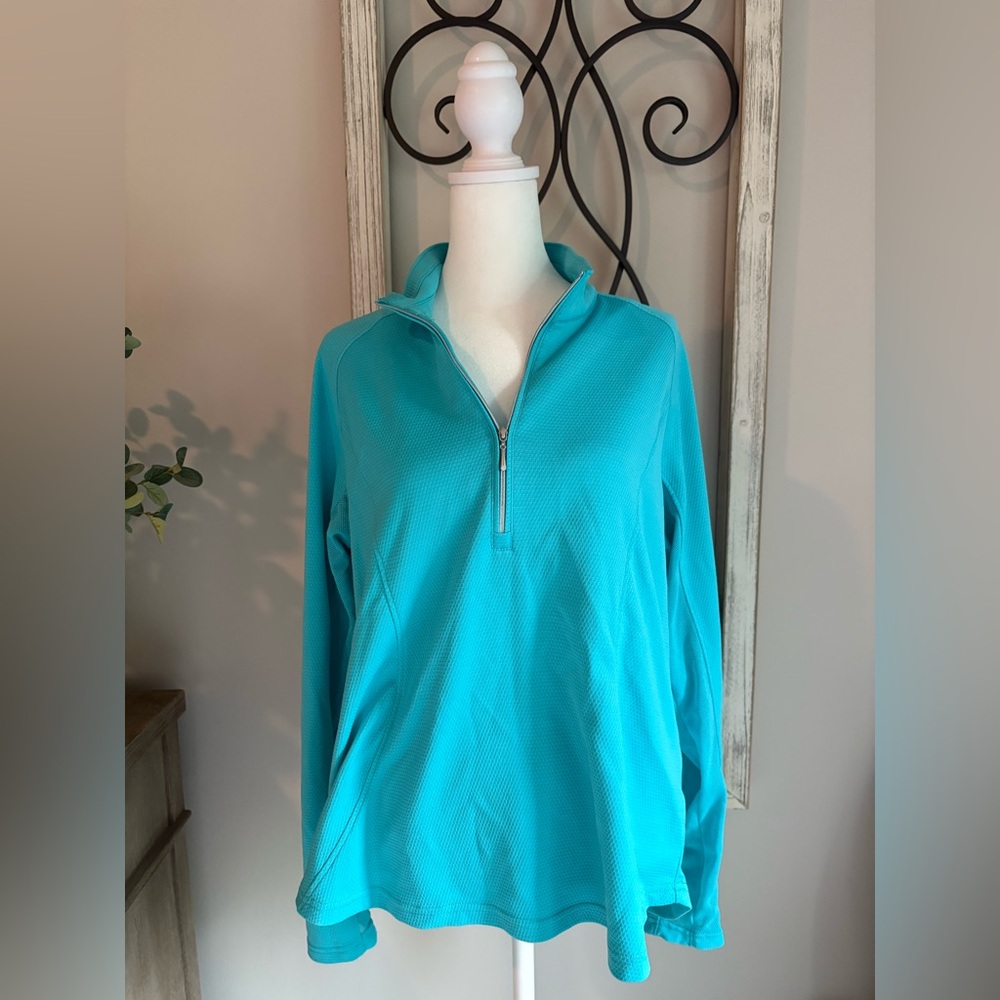 Pebble Beach Aqua Performance Pullover - image 1